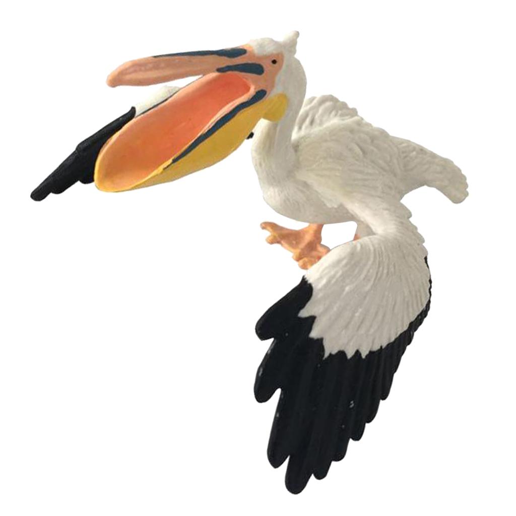 18Pieces Assorted Miniature Animals Birds Model Figurine Statue Scupltue Toy