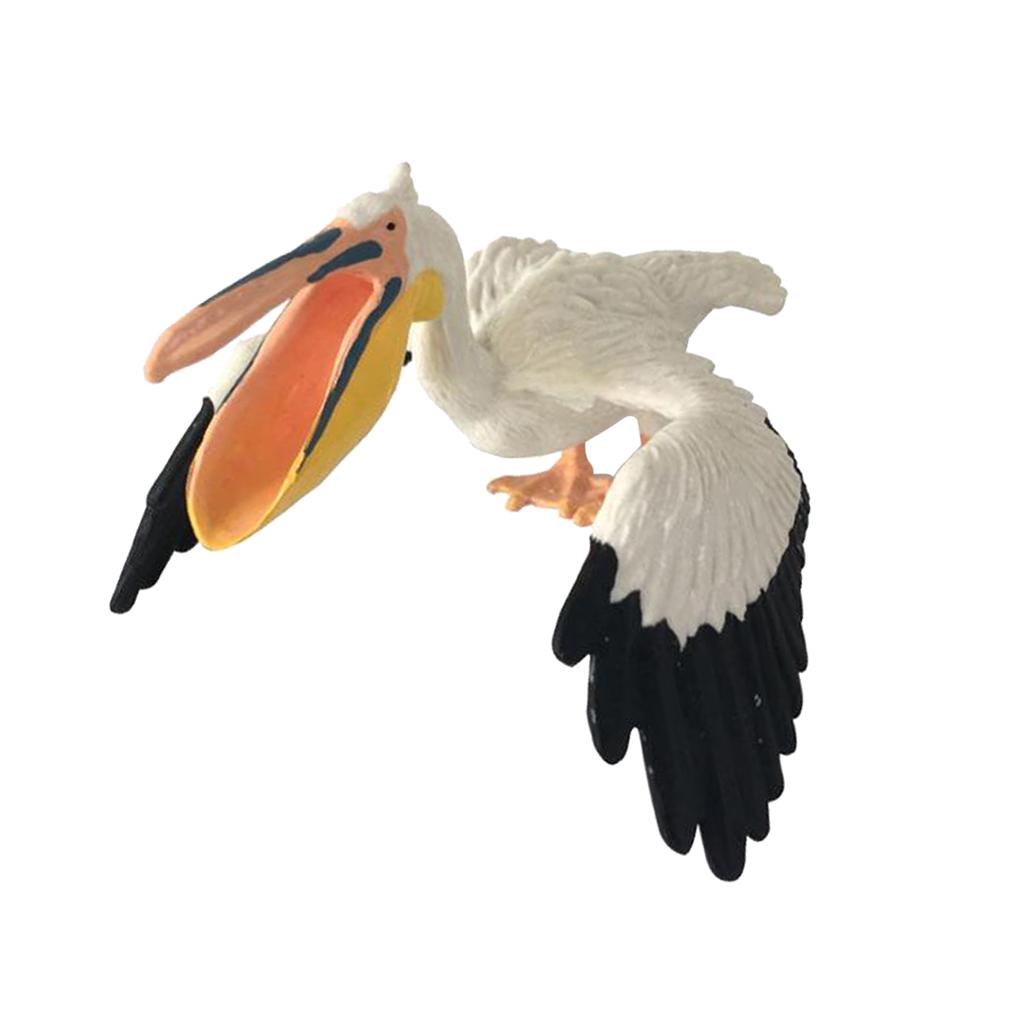 18Pieces Assorted Miniature Animals Birds Model Figurine Statue Scupltue Toy