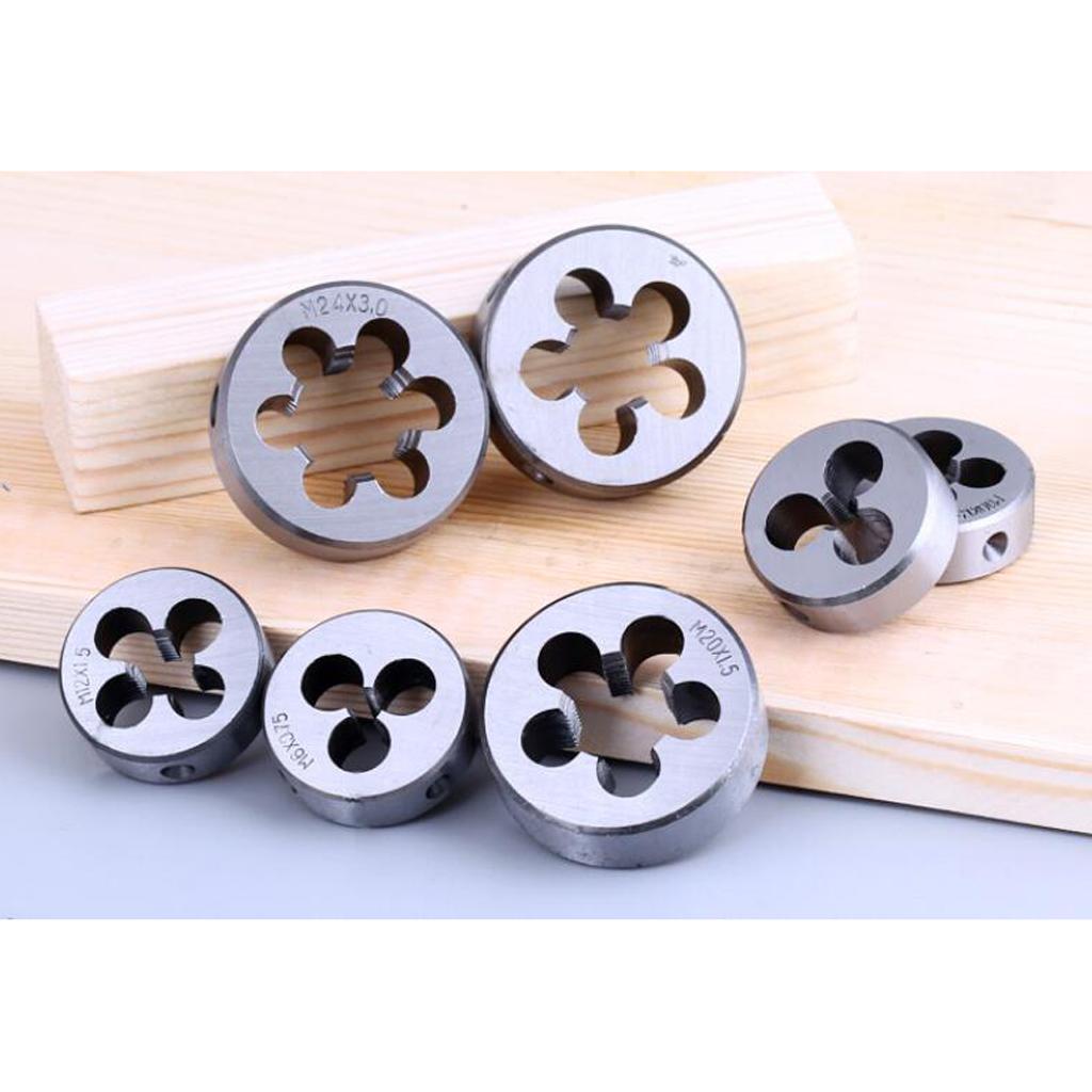 4x Metric Tap die Hand tools threading Tools 3 Sizes for Choosing M5