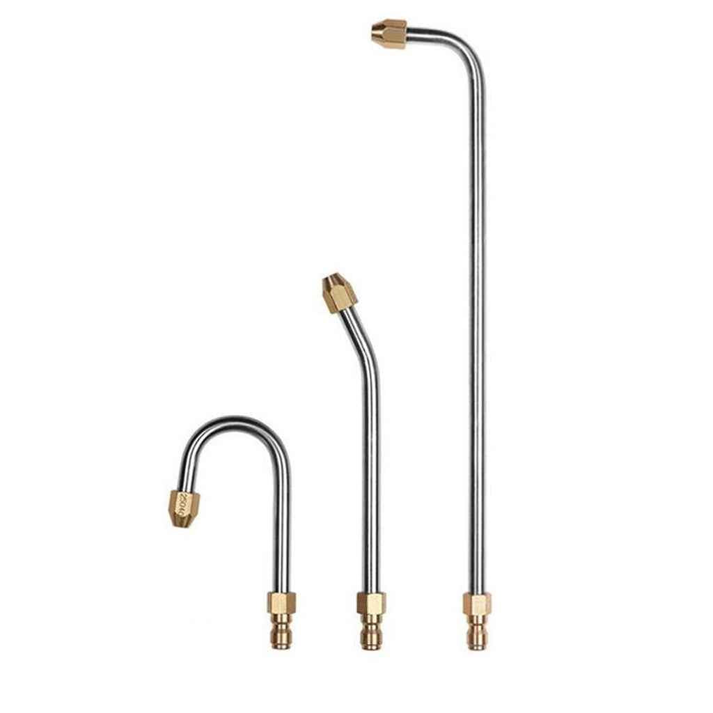 Pressure Washer Nozzle Angled Lance Spray Wand 1/4'' Quick Release 90 Degree