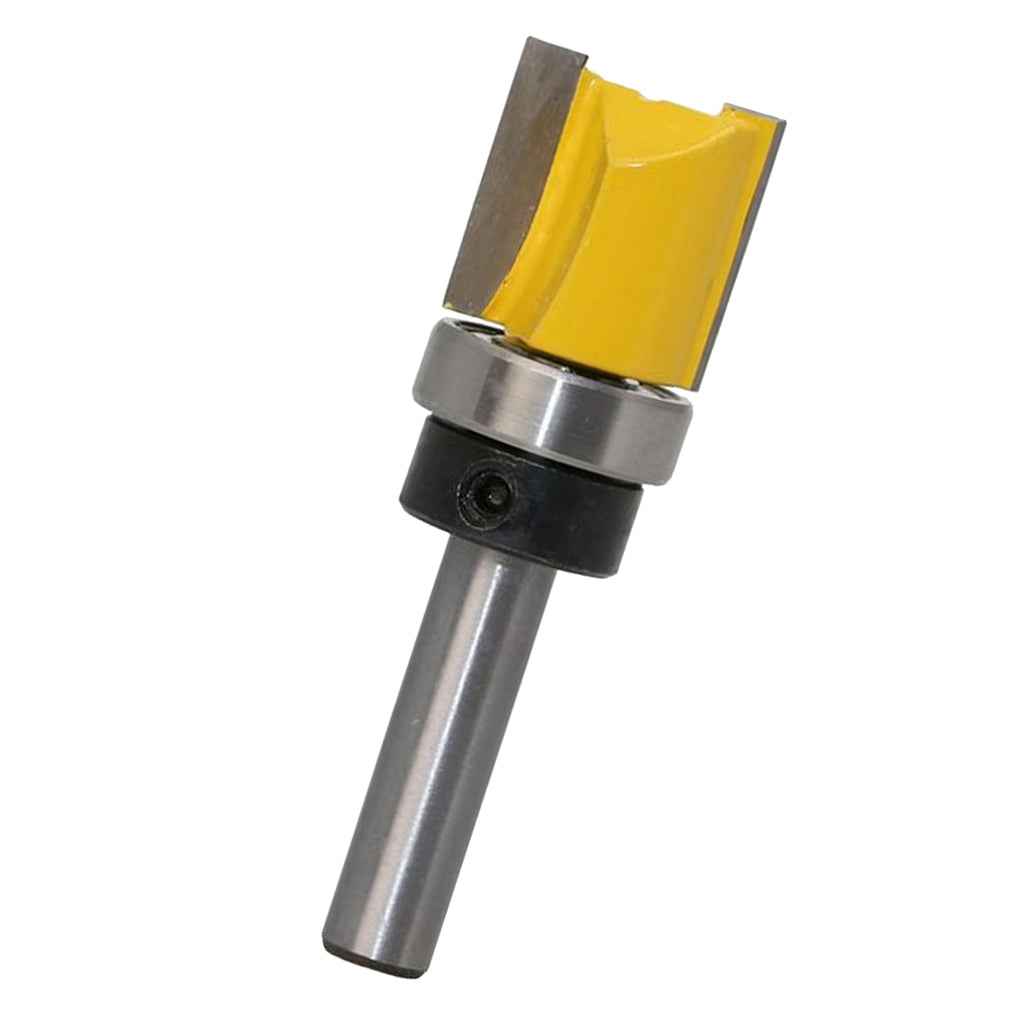 8mm Shank Straight Router Bit Wood Milling Cutter Slotted Trimming No.1 Three Quarter Inch 20mm