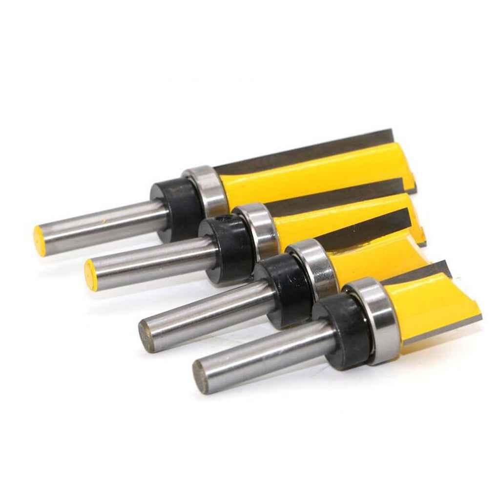 8mm Shank Straight Router Bit Wood Milling Cutter Slotted Trimming No.1 Three Quarter Inch 20mm