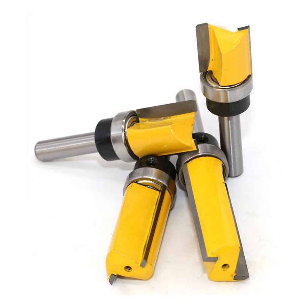 8mm Shank Straight Router Bit Wood Milling Cutter Slotted Trimming No.1 Three Quarter Inch 20mm