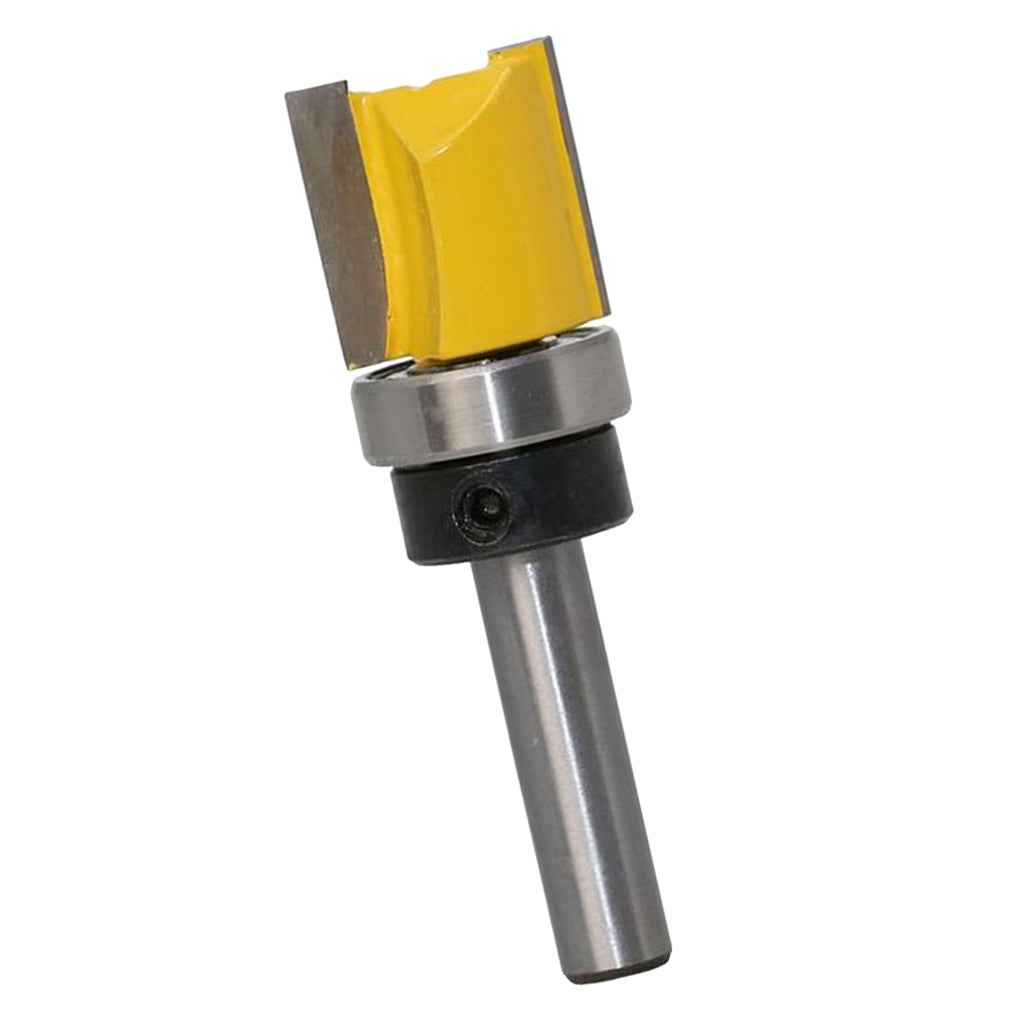 8mm Shank Straight Router Bit Wood Milling Cutter Slotted Trimming No.1 Three Quarter Inch 20mm