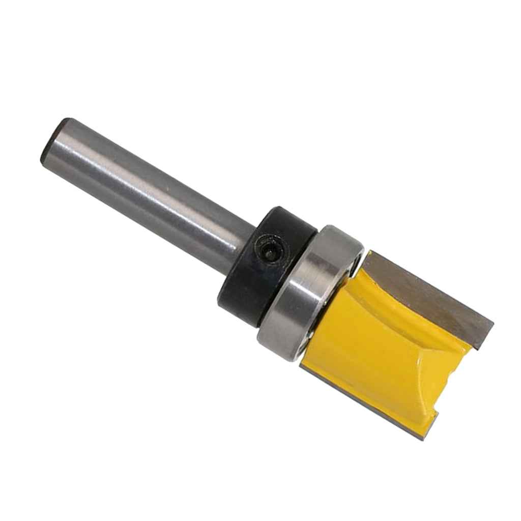 8mm Shank Straight Router Bit Wood Milling Cutter Slotted Trimming No.1 Three Quarter Inch 20mm