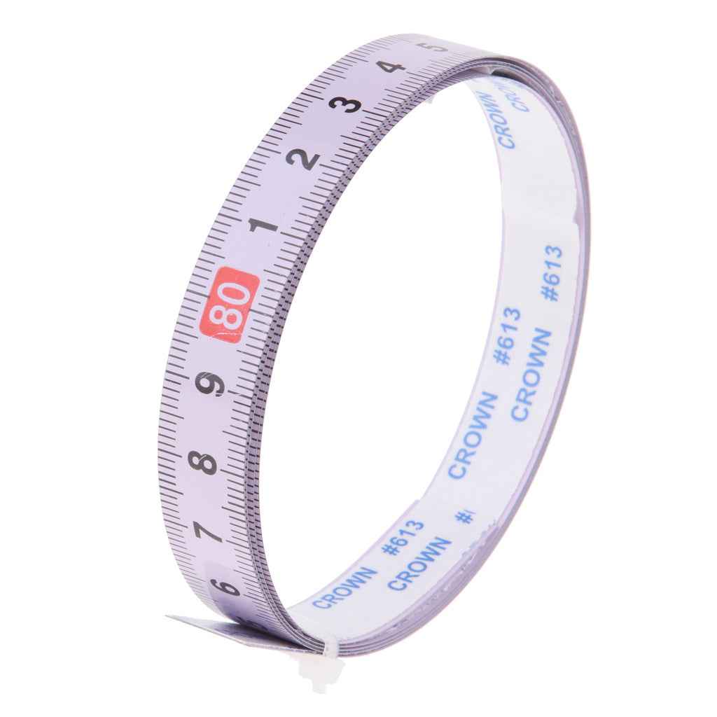 Miter Saw Track Tape Measure Adhesive Metric Ruler Right To Left(100CM-0)
