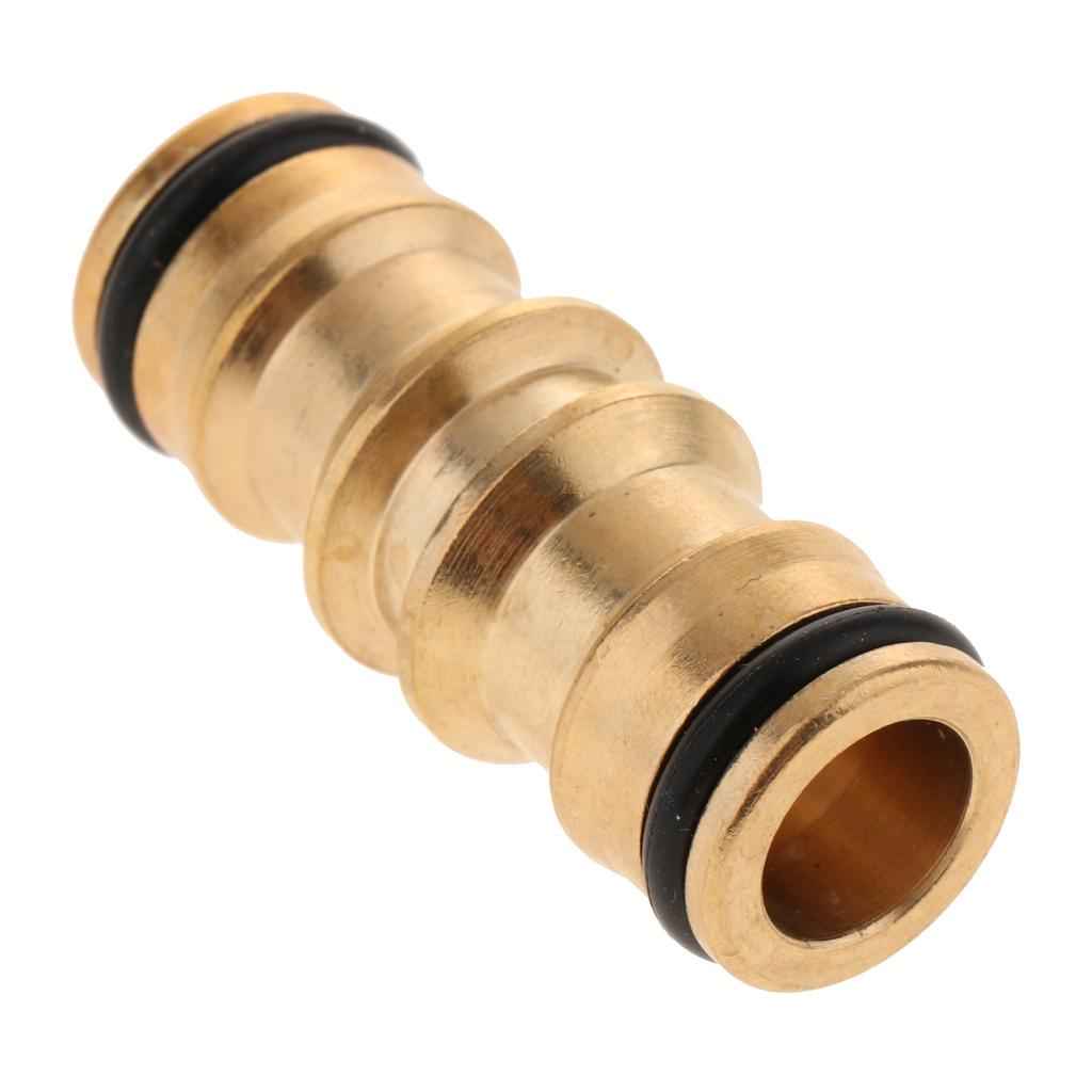 Brass 1/2 inch Quick Connect to Standard Hose Male to Male