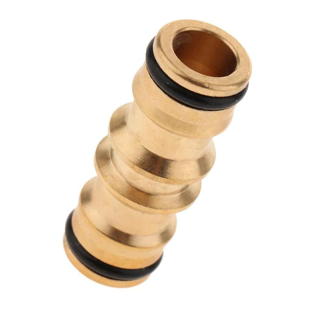 Brass 1/2 inch Quick Connect to Standard Hose Male to Male