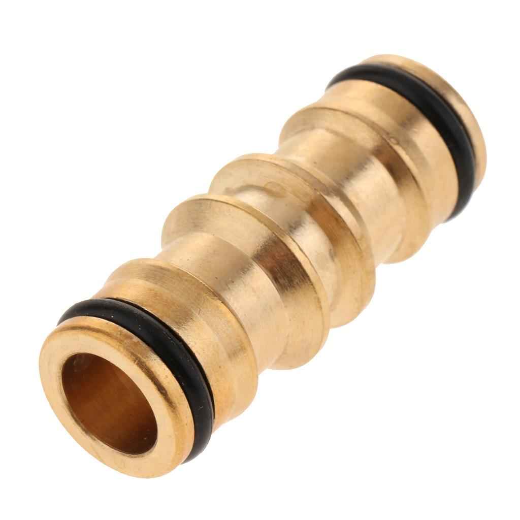 Brass 1/2 inch Quick Connect to Standard Hose Male to Male