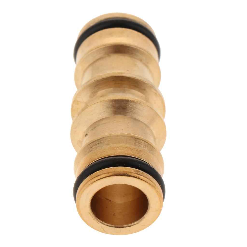 Brass 1/2 inch Quick Connect to Standard Hose Male to Male