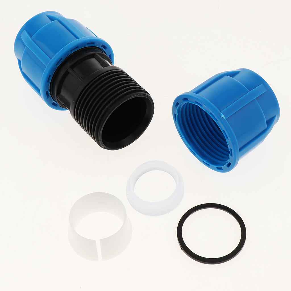 Quick Connect Push Fitting Tube Straight Union Coupler Air Push Fitting 32mm
