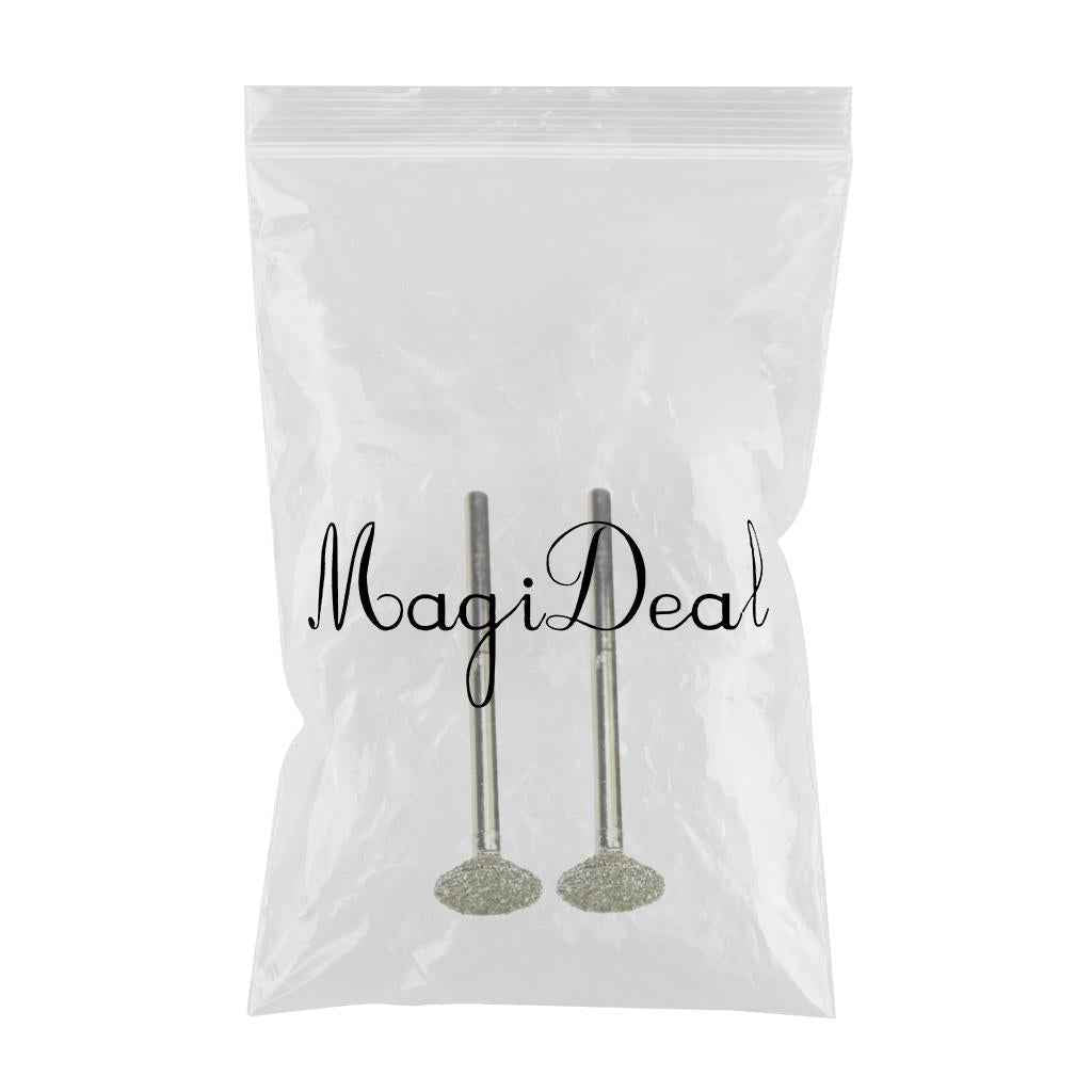 3mm Shank Diamond Grinding Head Burr Bit For Stone Carving, Sanding 6mm