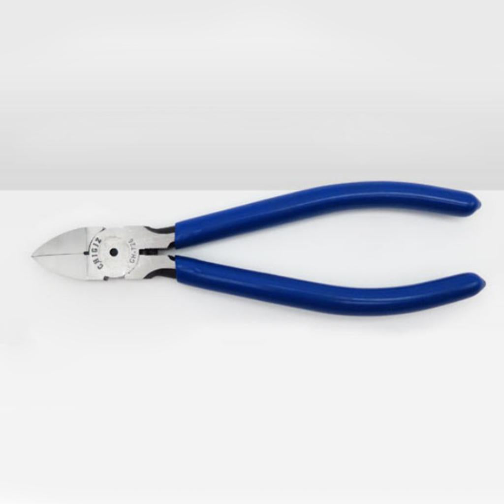 2xWire Cutter Flush Cut Diagonal Cutting Pliers Side Cutters 6 inch