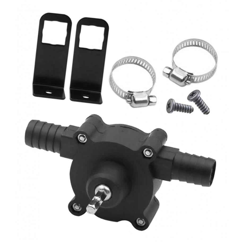 Hand Electric Drill Drive Self Priming Pump Oil Fluid Water Transfer Pumps