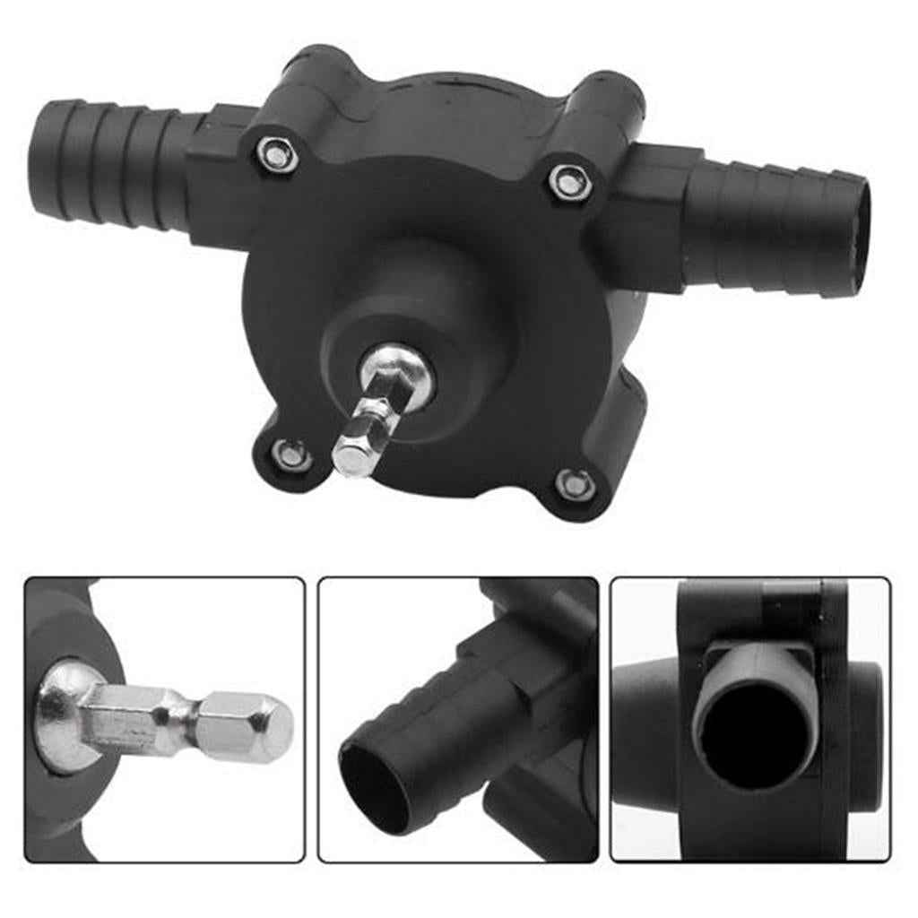 Hand Electric Drill Drive Self Priming Pump Oil Fluid Water Transfer Pumps