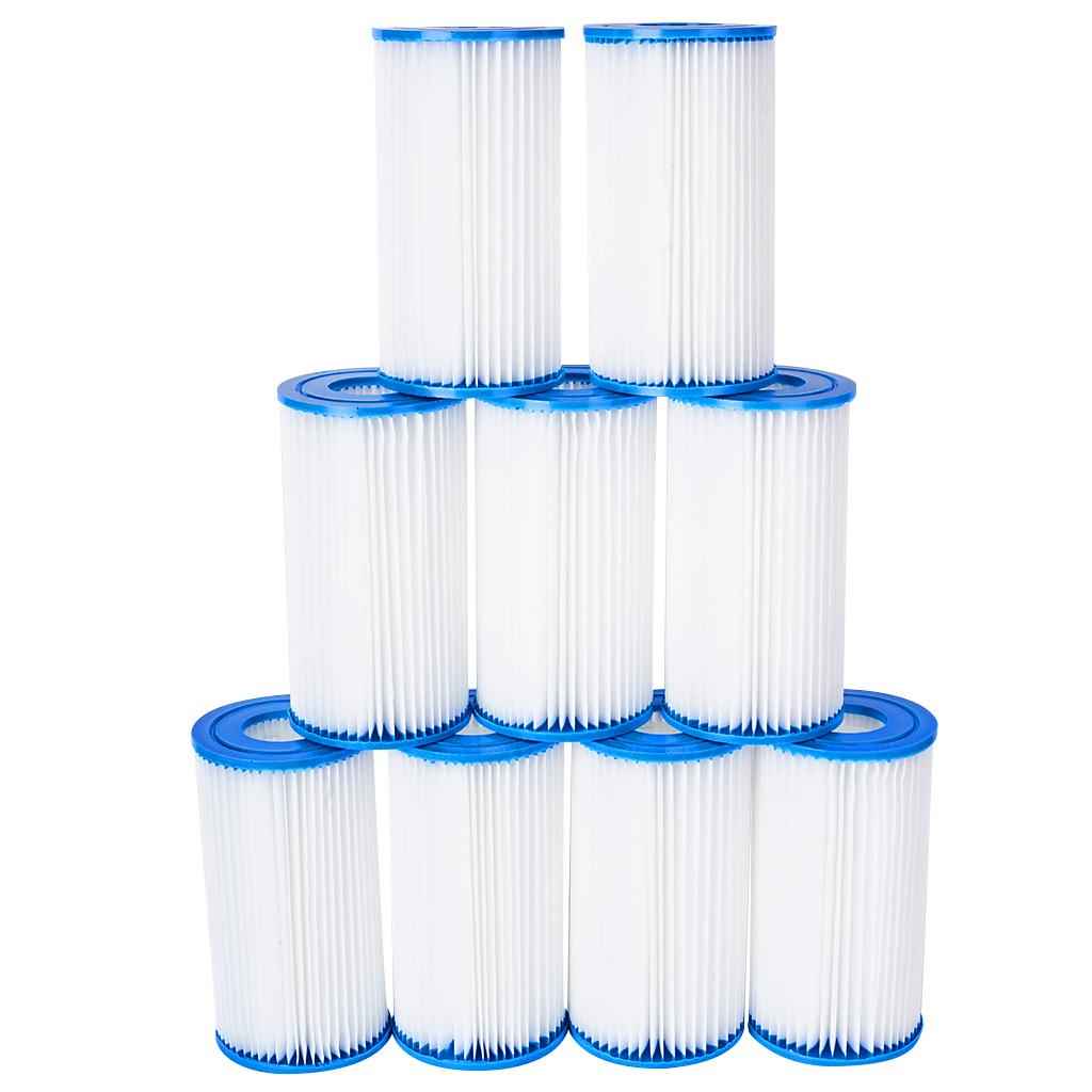 Above Ground Swimming Pool Pump Filter Replacement Cartridge Water Cleaning