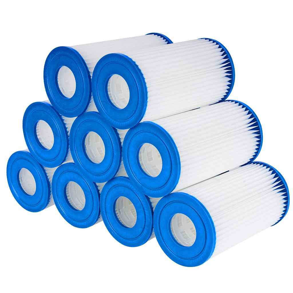 Above Ground Swimming Pool Pump Filter Replacement Cartridge Water Cleaning