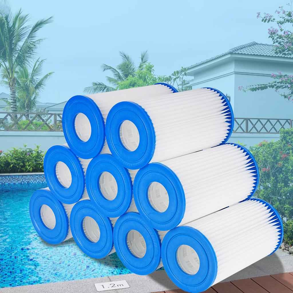 Above Ground Swimming Pool Pump Filter Replacement Cartridge Water Cleaning