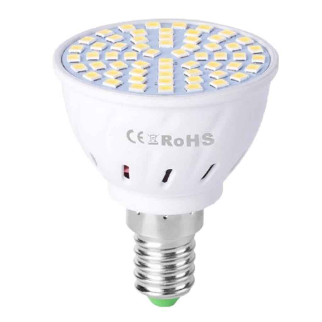 Led Plant Grow Light Bulbs Lamp Full Spectrum Sunlike E14_80Pcs Led