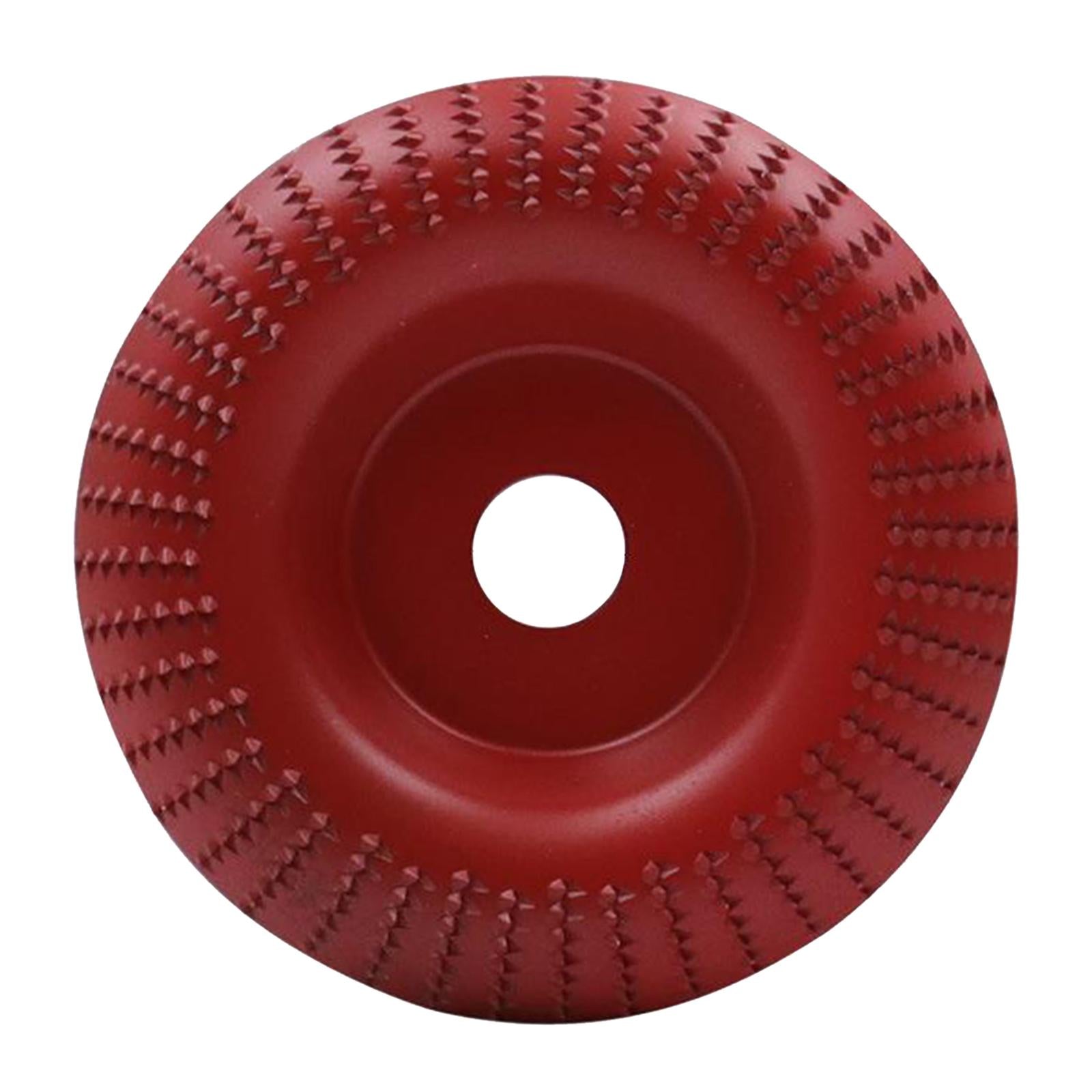3x100mm Angle Grinder Disc Wood Grinding Wheel Woodworking Tool Red