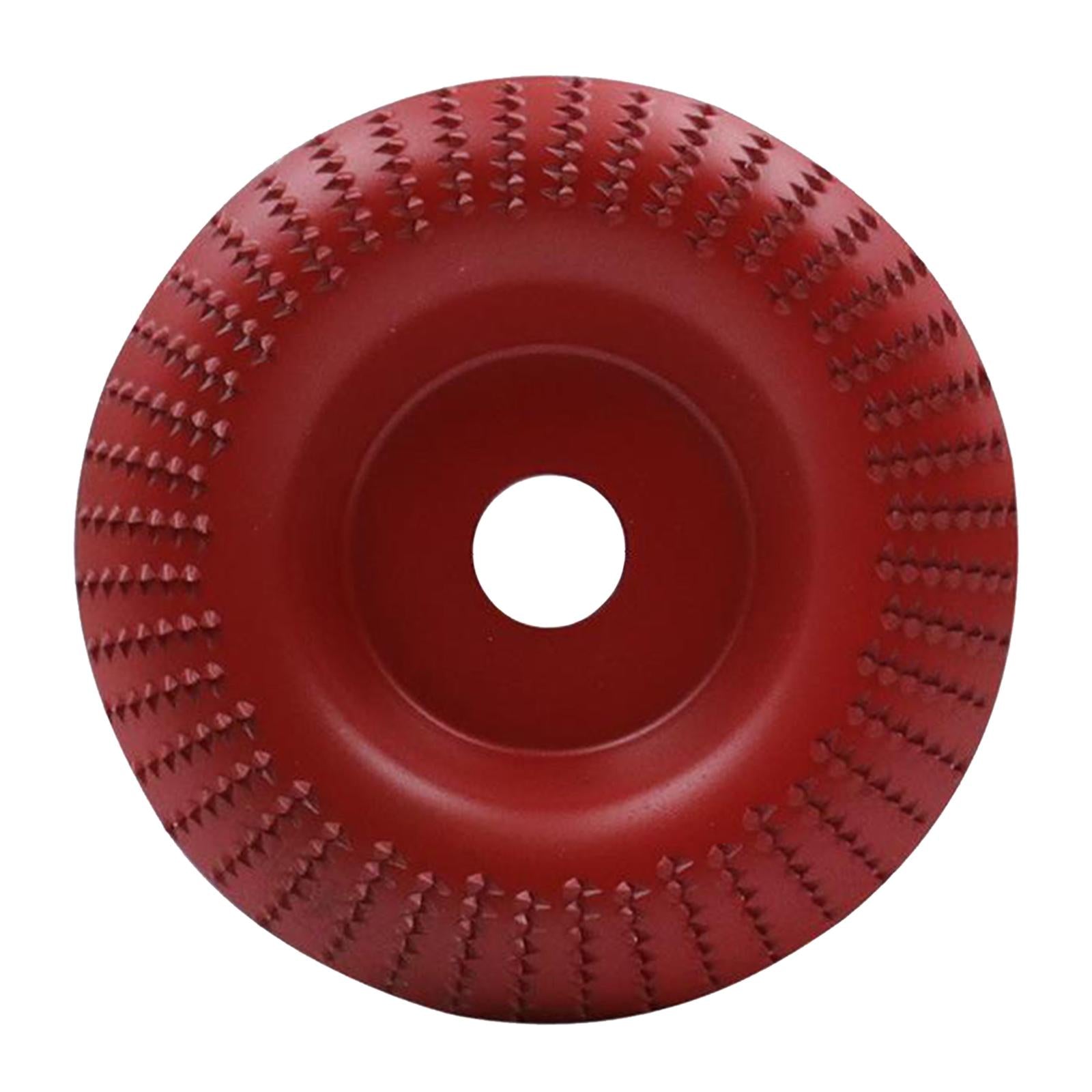 2x100mm Angle Grinder Disc Wood Grinding Wheel Woodworking Tool Red