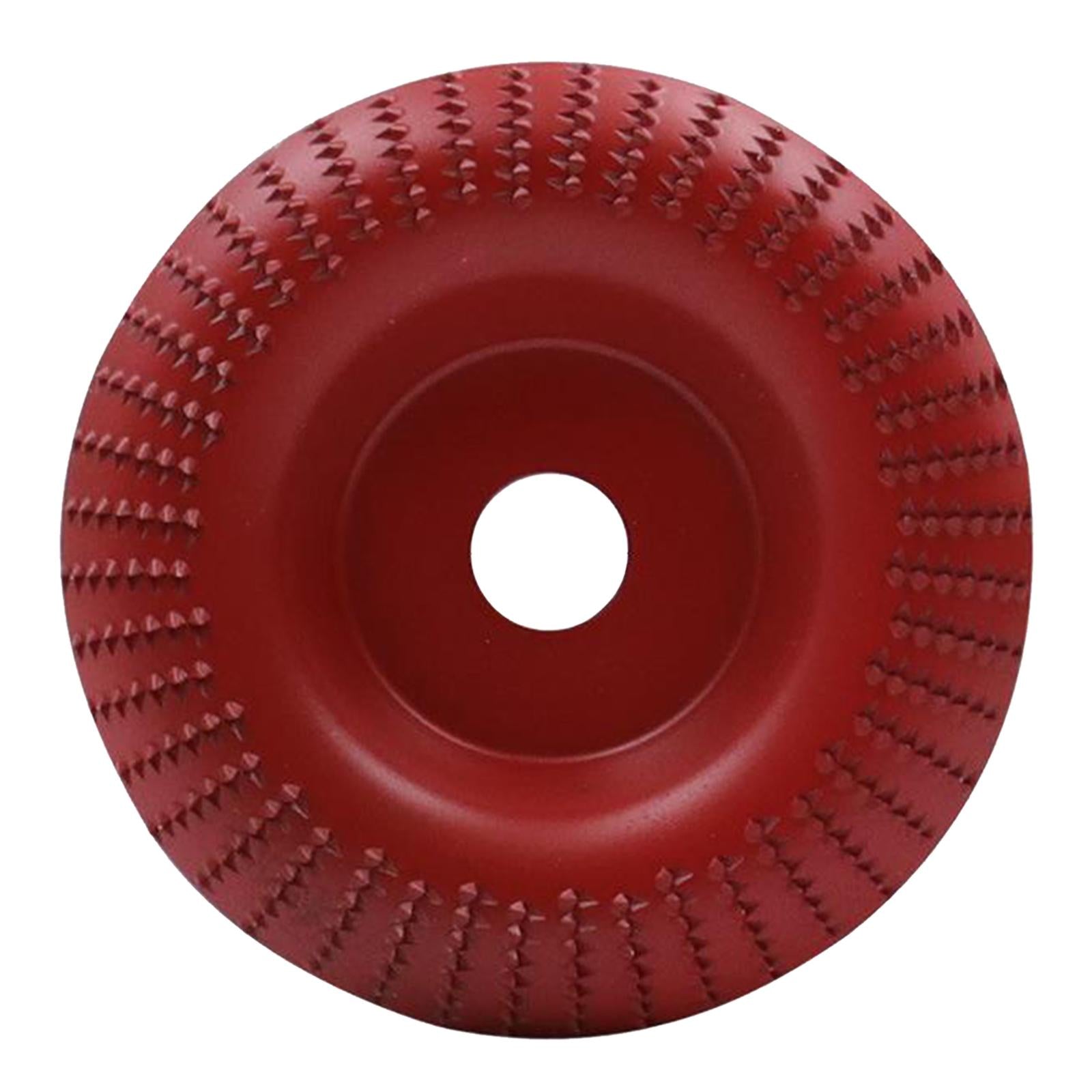 2x100mm Angle Grinder Disc Wood Grinding Wheel Woodworking Tool Red