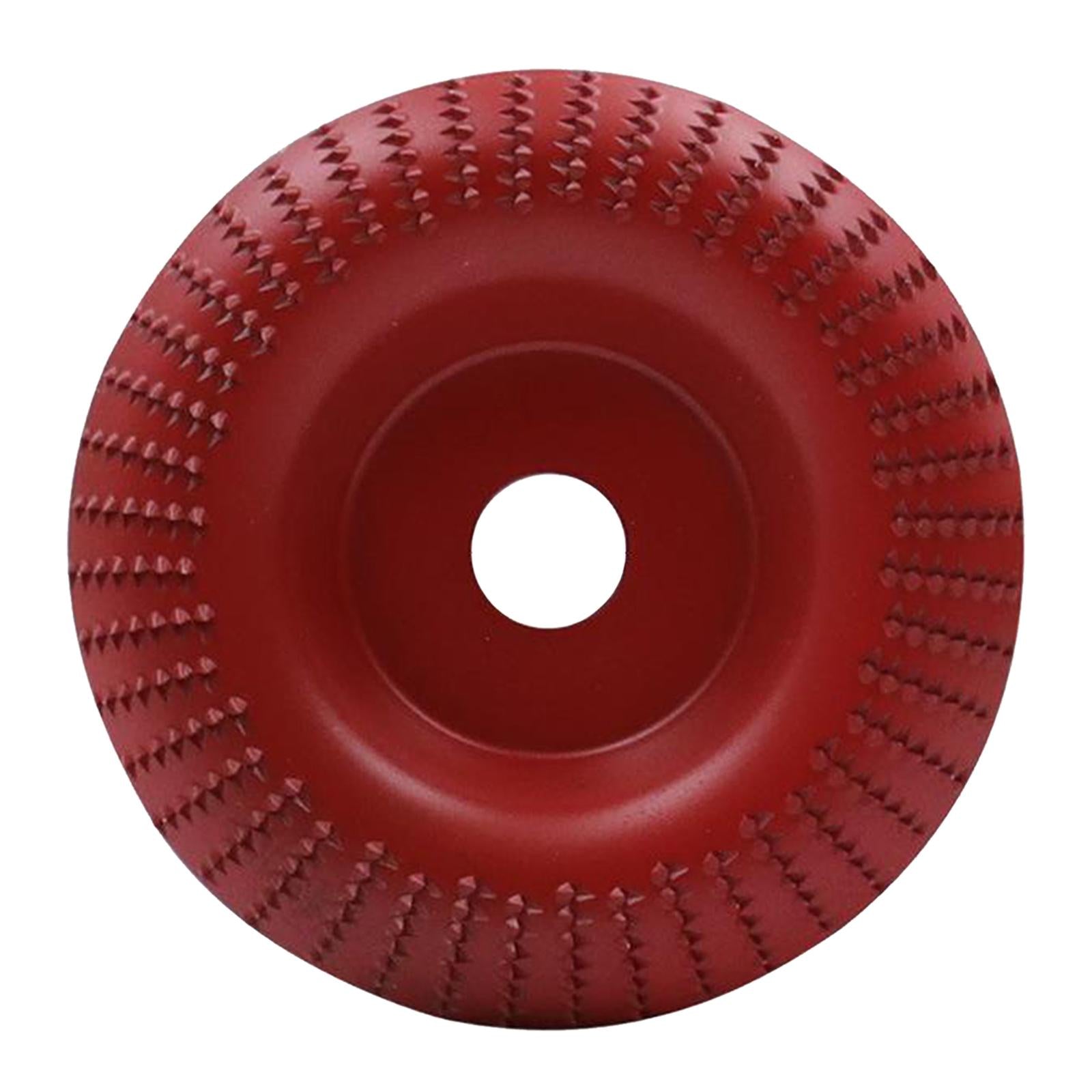 2x100mm Angle Grinder Disc Wood Grinding Wheel Woodworking Tool Red