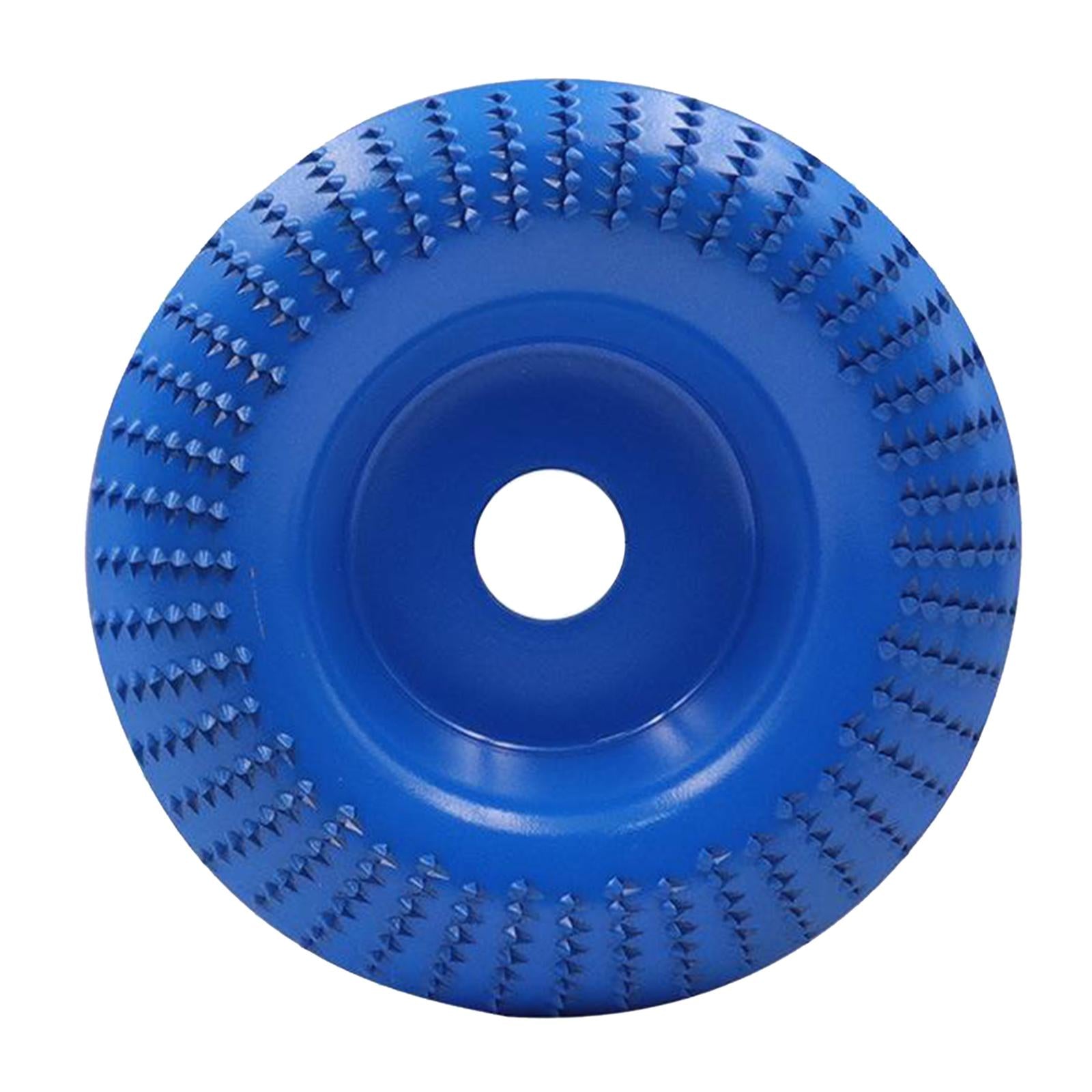 4x100mm Angle Grinder Disc Wood Grinding Wheel Woodworking Tool Blue