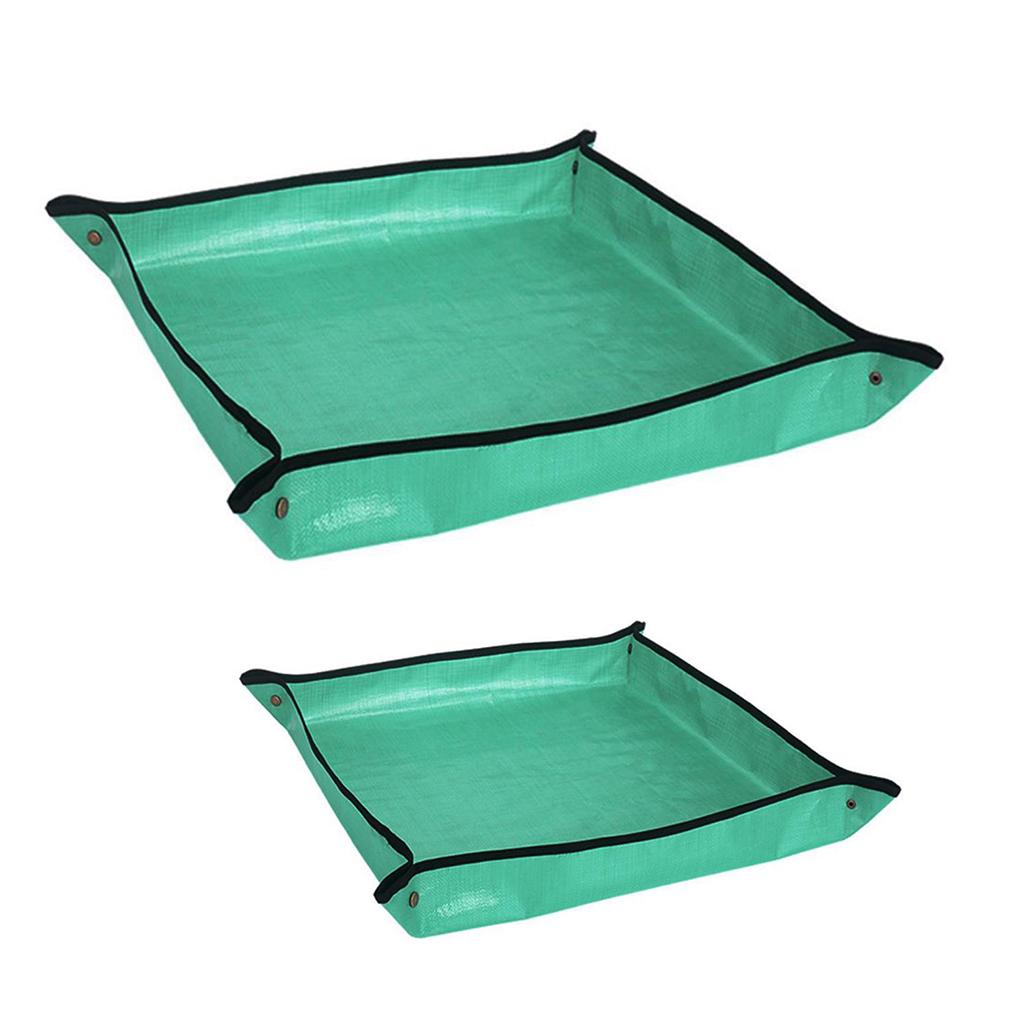 4xSucculent Plant Garden Transplanting Pad Fairy Garden Potting Mat 68cm×68cm