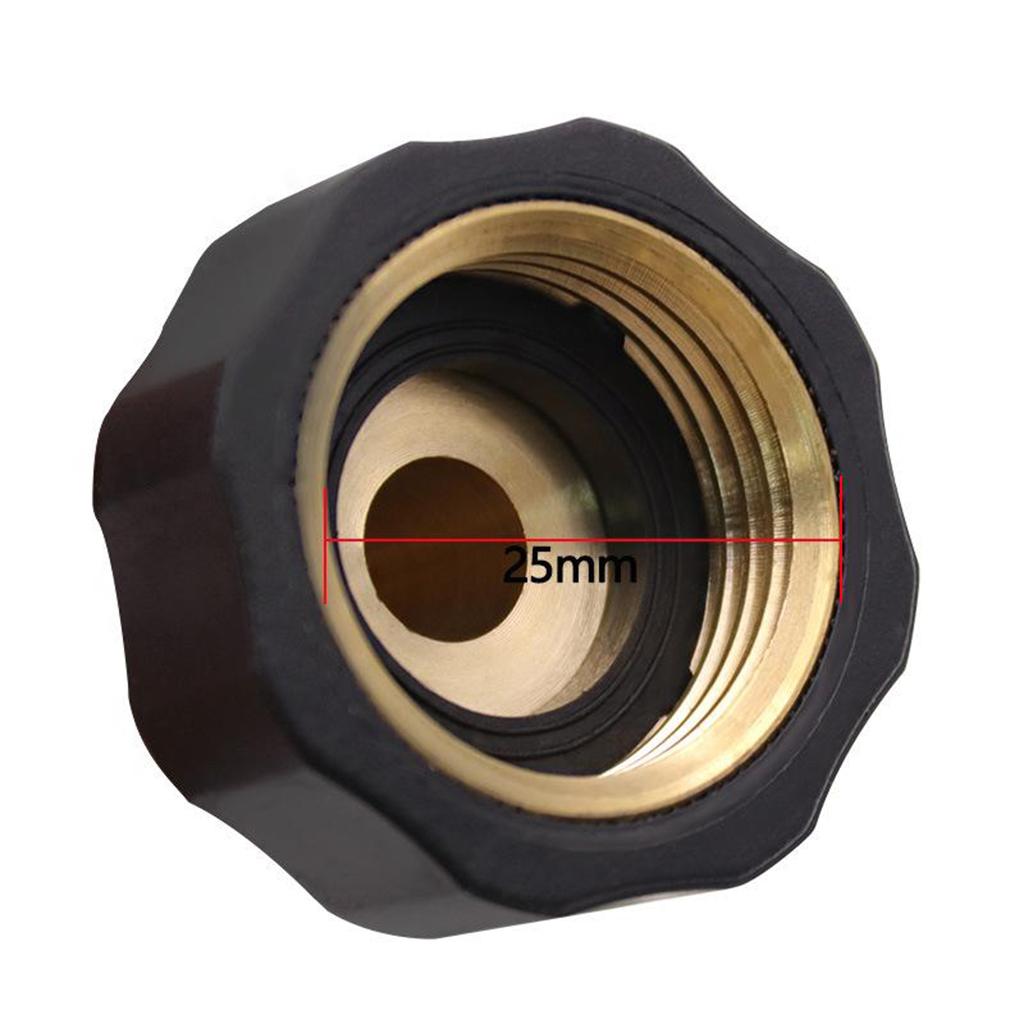 2xSolid Brass Garden Nozzle Heavy Duty Water Hose Nozzle Jet Spray Nozzle