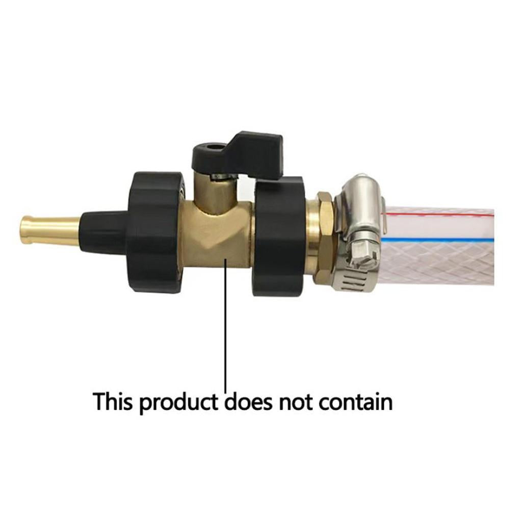3xSolid Brass Garden Nozzle Heavy Duty Water Hose Nozzle Jet Spray Nozzle