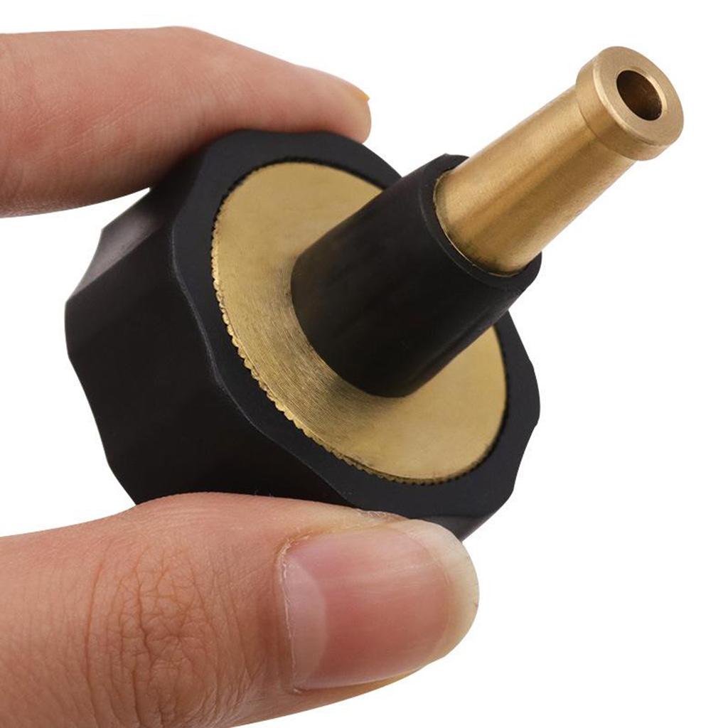 4xSolid Brass Garden Nozzle Heavy Duty Water Hose Nozzle Jet Spray Nozzle