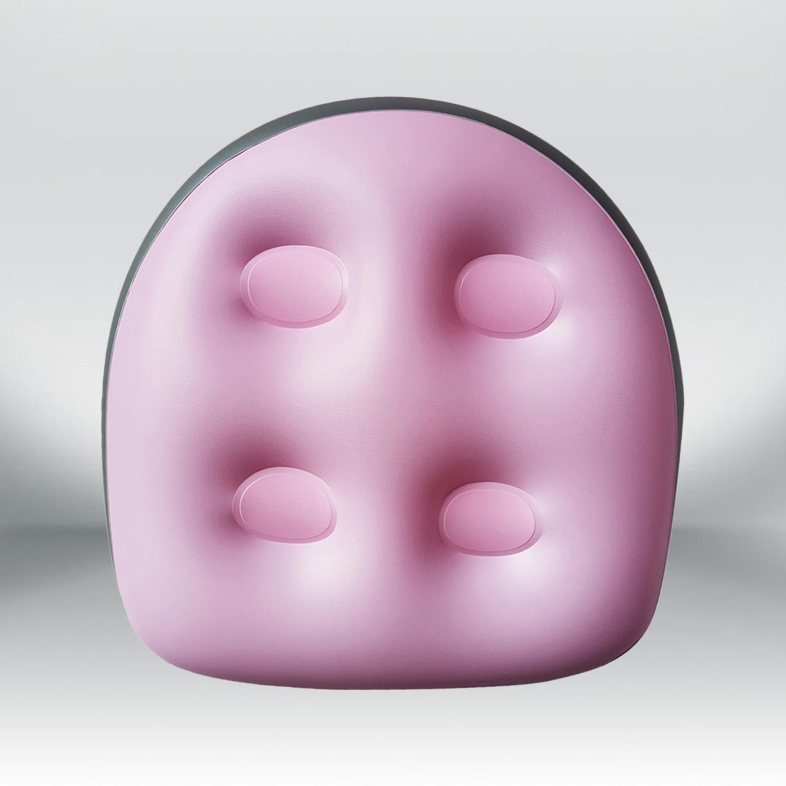 Booster Seat Hot Tub Spa Cushion Pad Inflatable Massage Cushion Pink