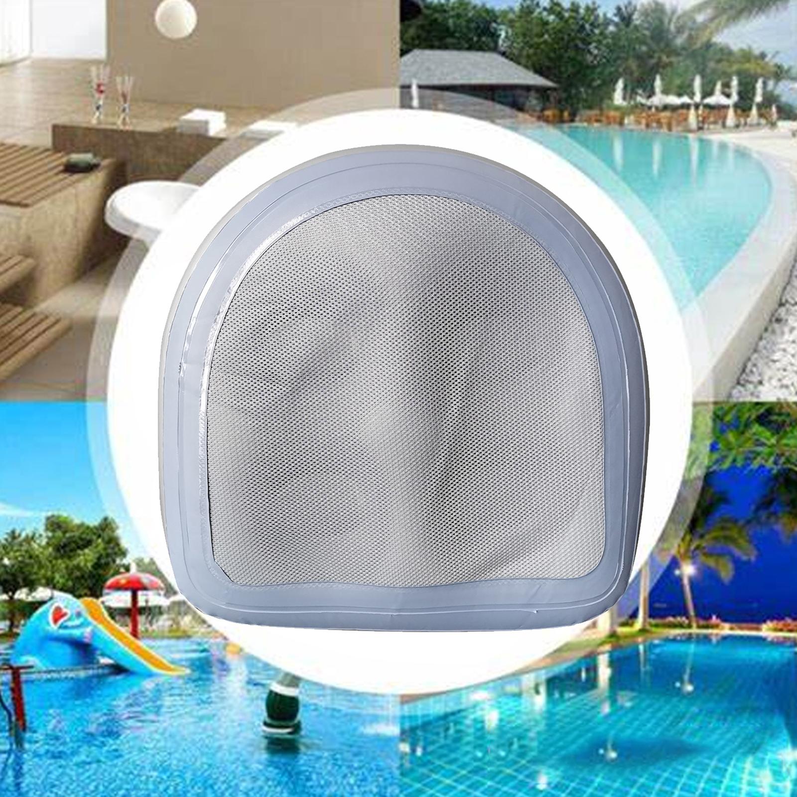 Booster Seat Hot Tub Spa Cushion Pad Inflatable Massage Cushion Blue Edge