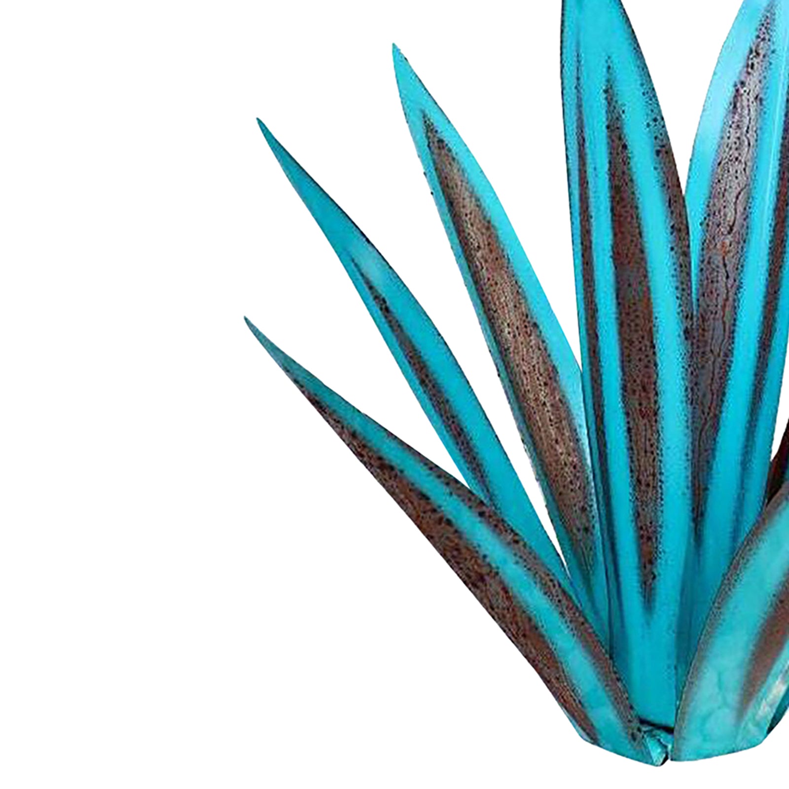 Artificial Snake Plant Agave Plant Patio Office Store Ornaments Accessories blue 65cm