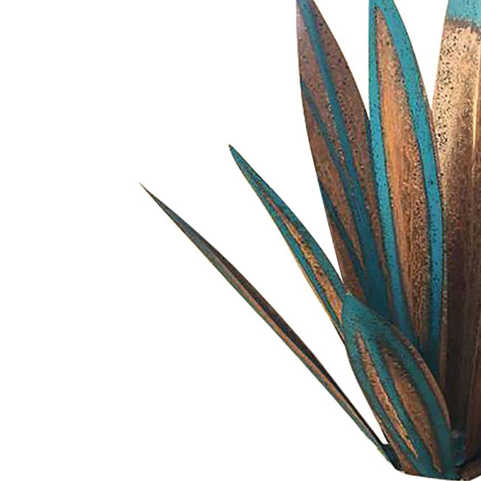 Artificial Snake Plant Agave Plant Patio Office Store Ornaments Accessories light blue 65cm