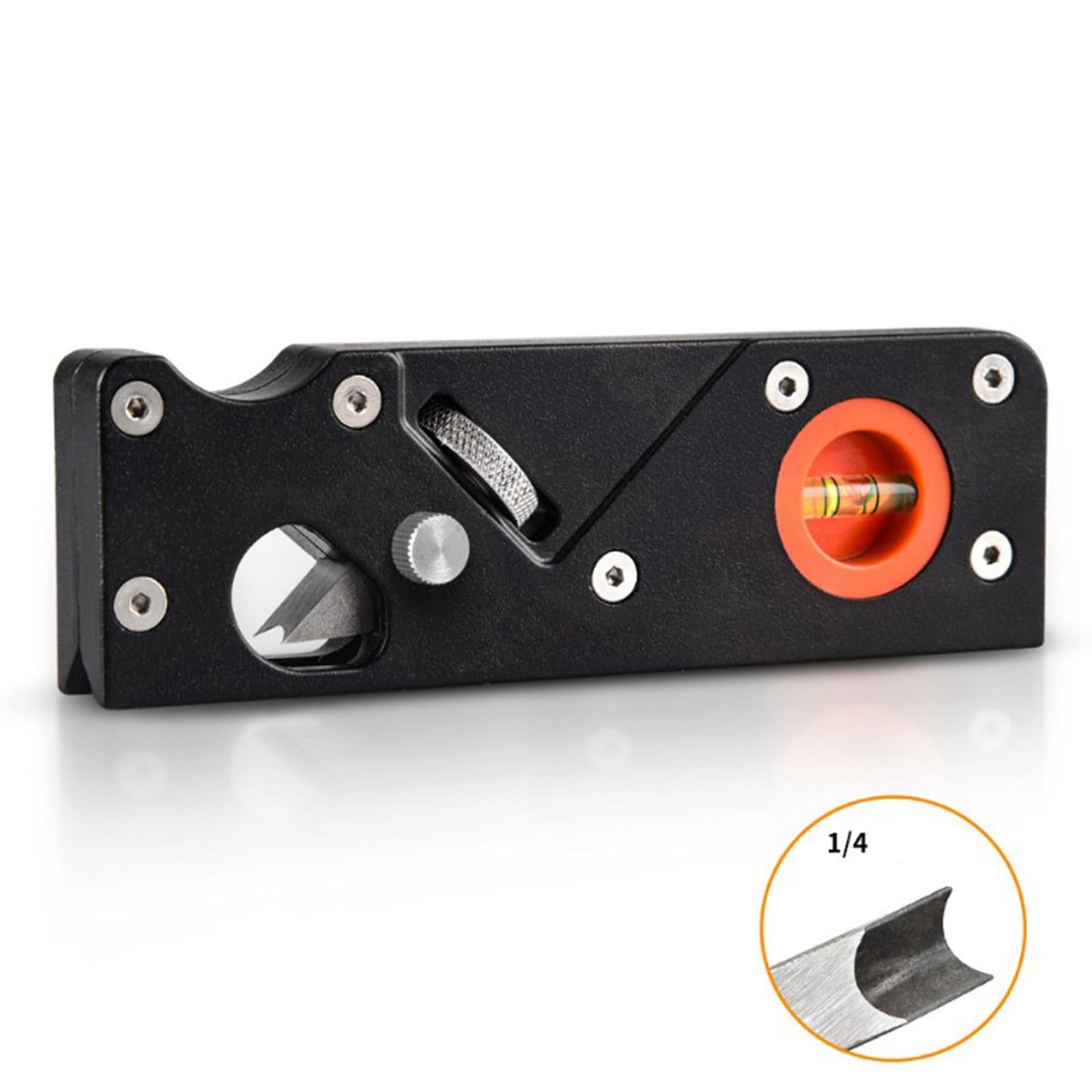 Chamfer Plane 45 Degree Block Planer for Woodworking Chamfering and Trimming Black B