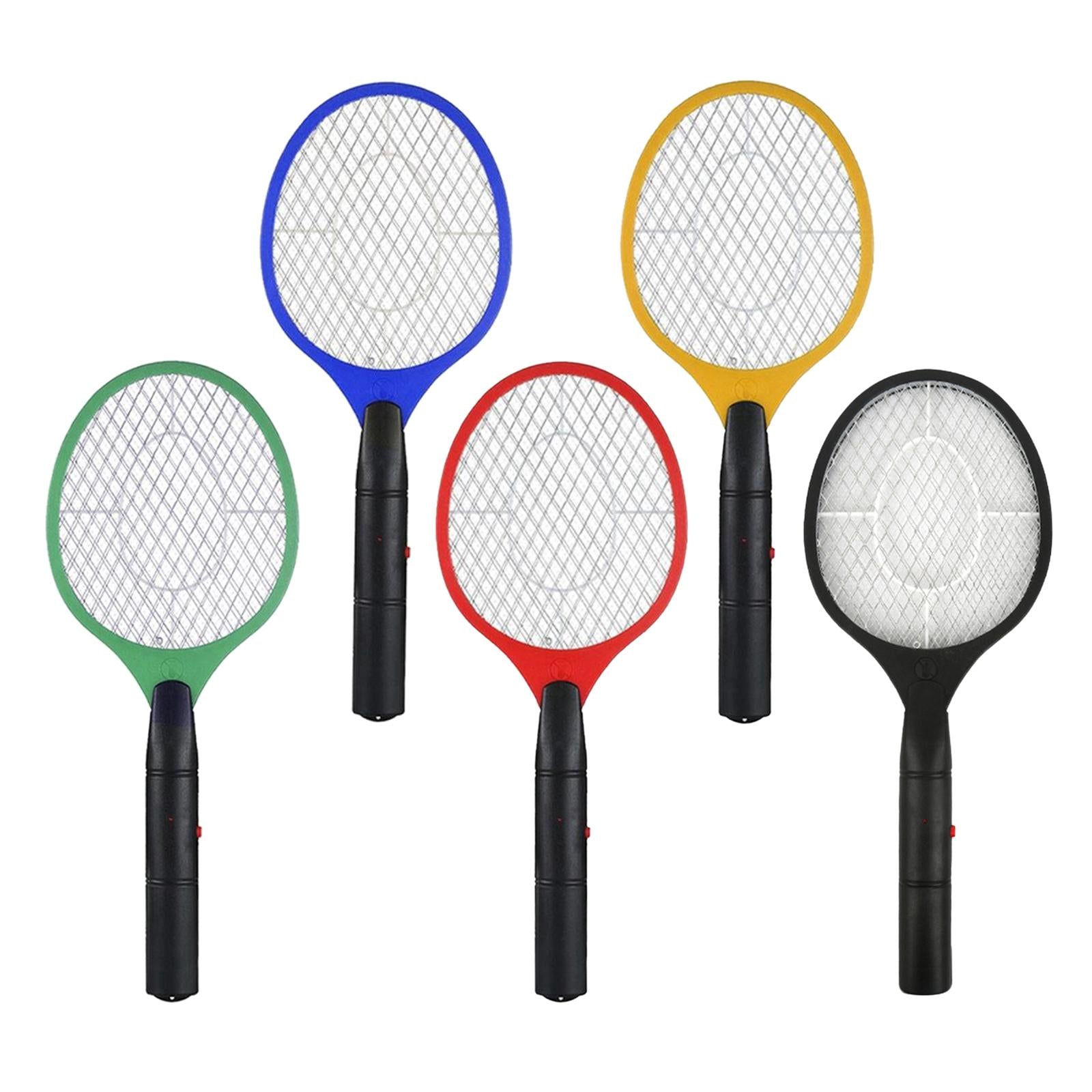 Bug Zapper Fly Swatter for Home Powerful 1500V Grid Safe to Touch blue