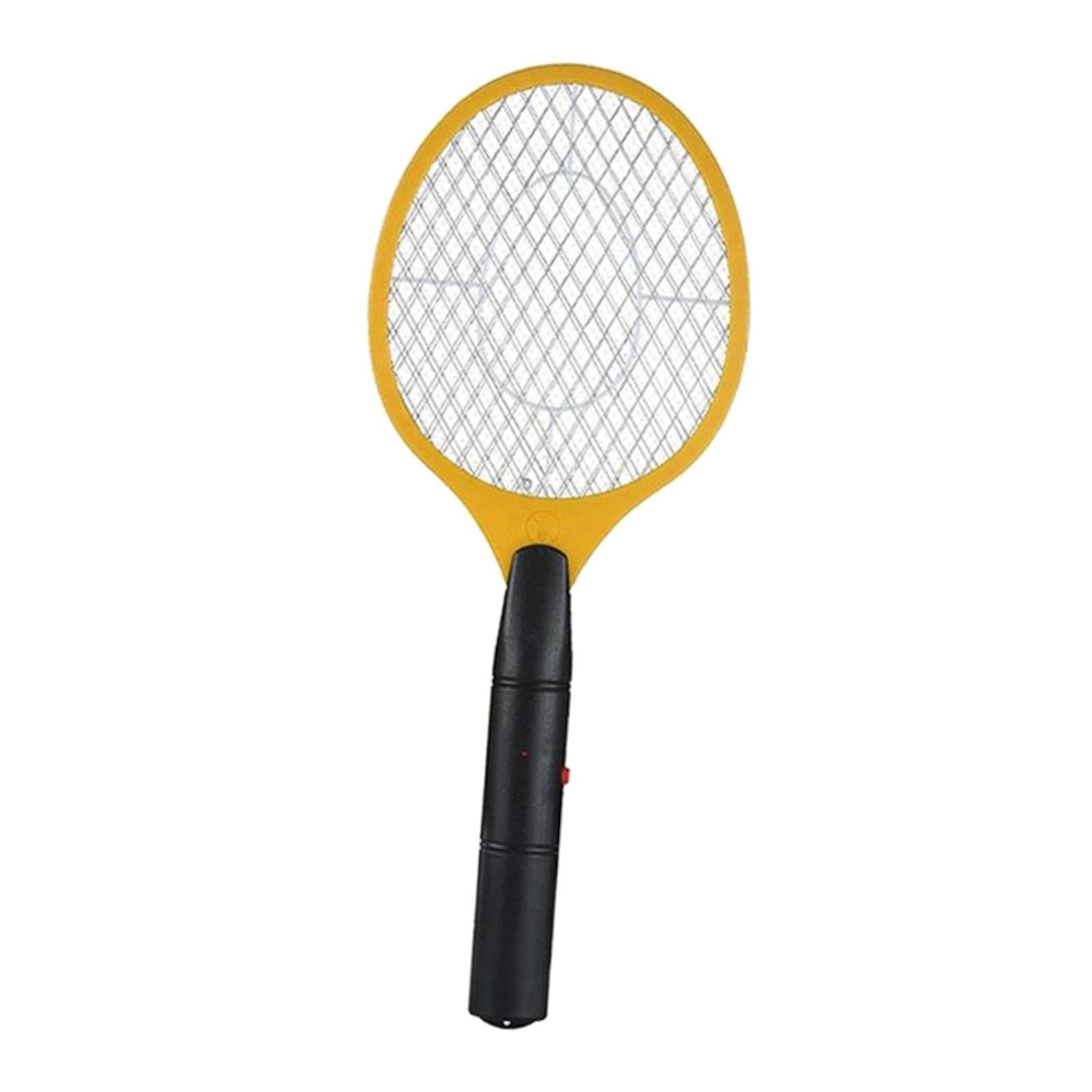 Bug Zapper Fly Swatter for Home Powerful 1500V Grid Safe to Touch yellow