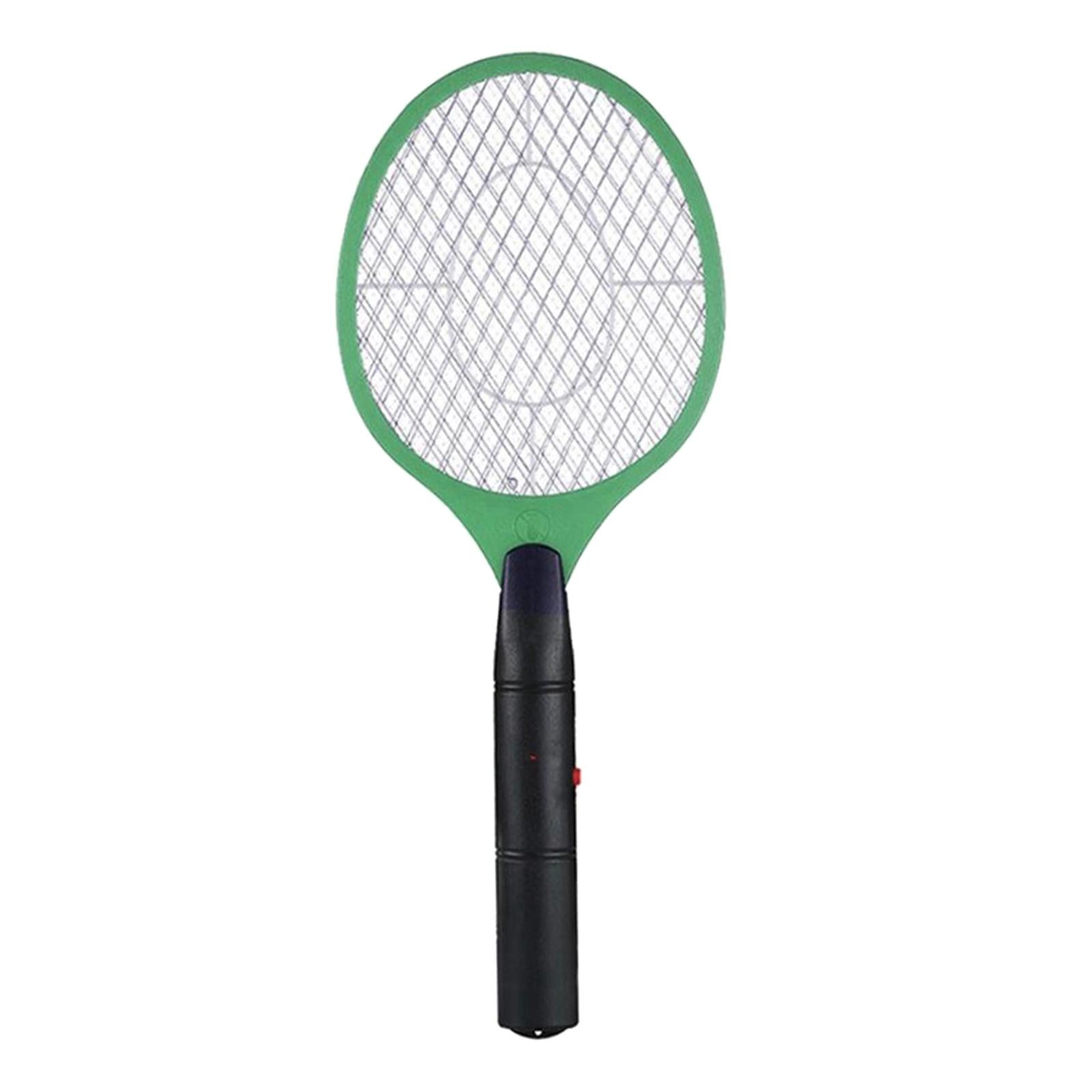 Bug Zapper Fly Swatter for Home Powerful 1500V Grid Safe to Touch green