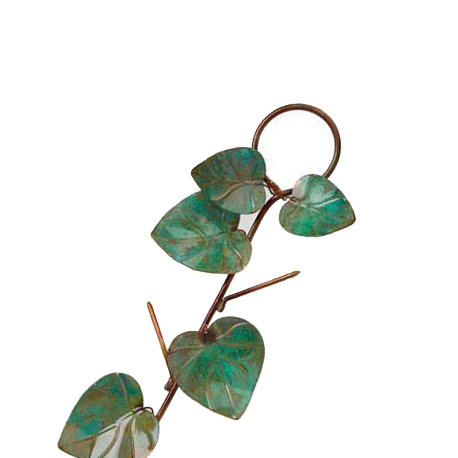Bird Feeder Hook Leaf Shape Decorative Hanger Tree Branch Hooks
