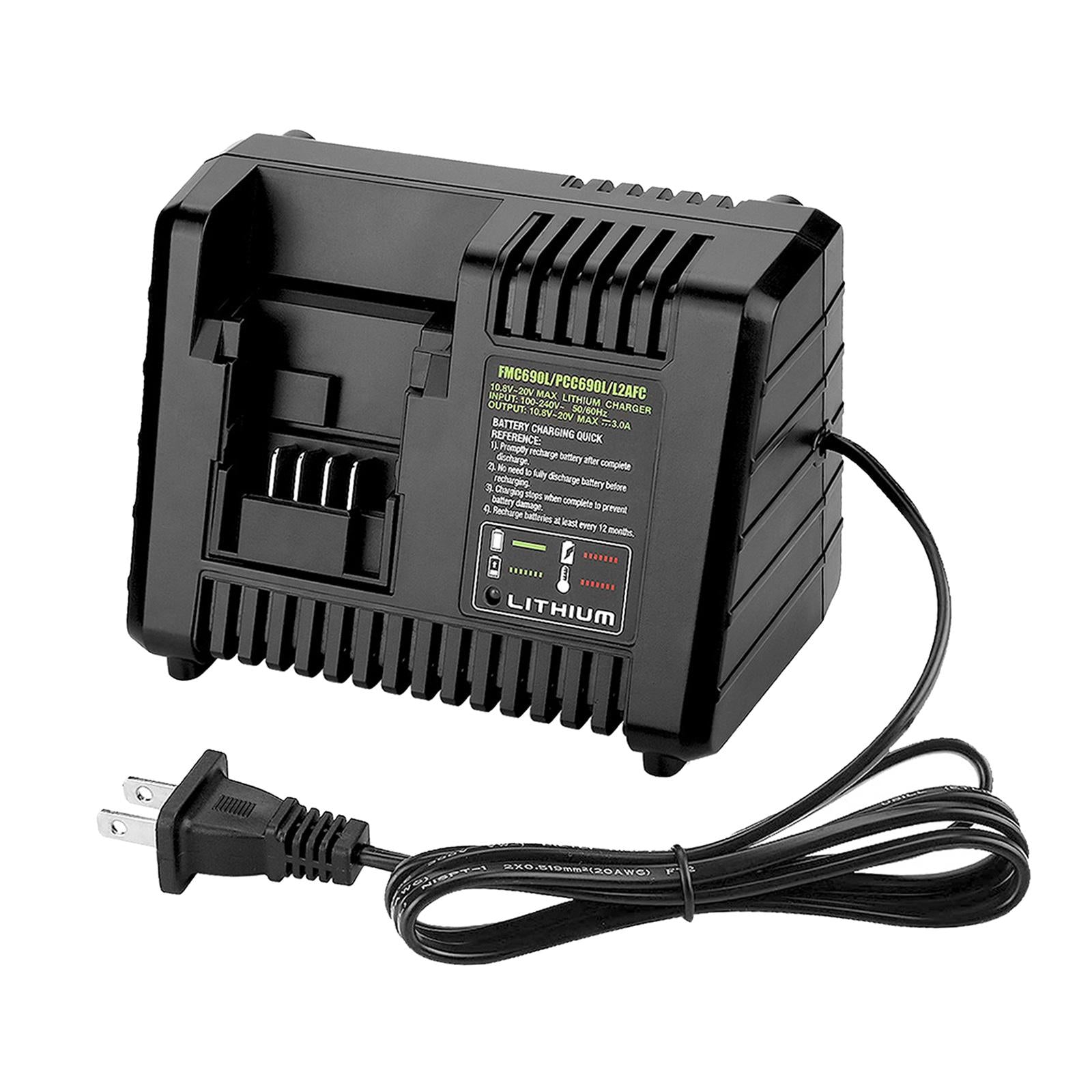 Battery Charger Power Tools for Black&Decker LB20 LBXR2020-OPE LBXR20BT