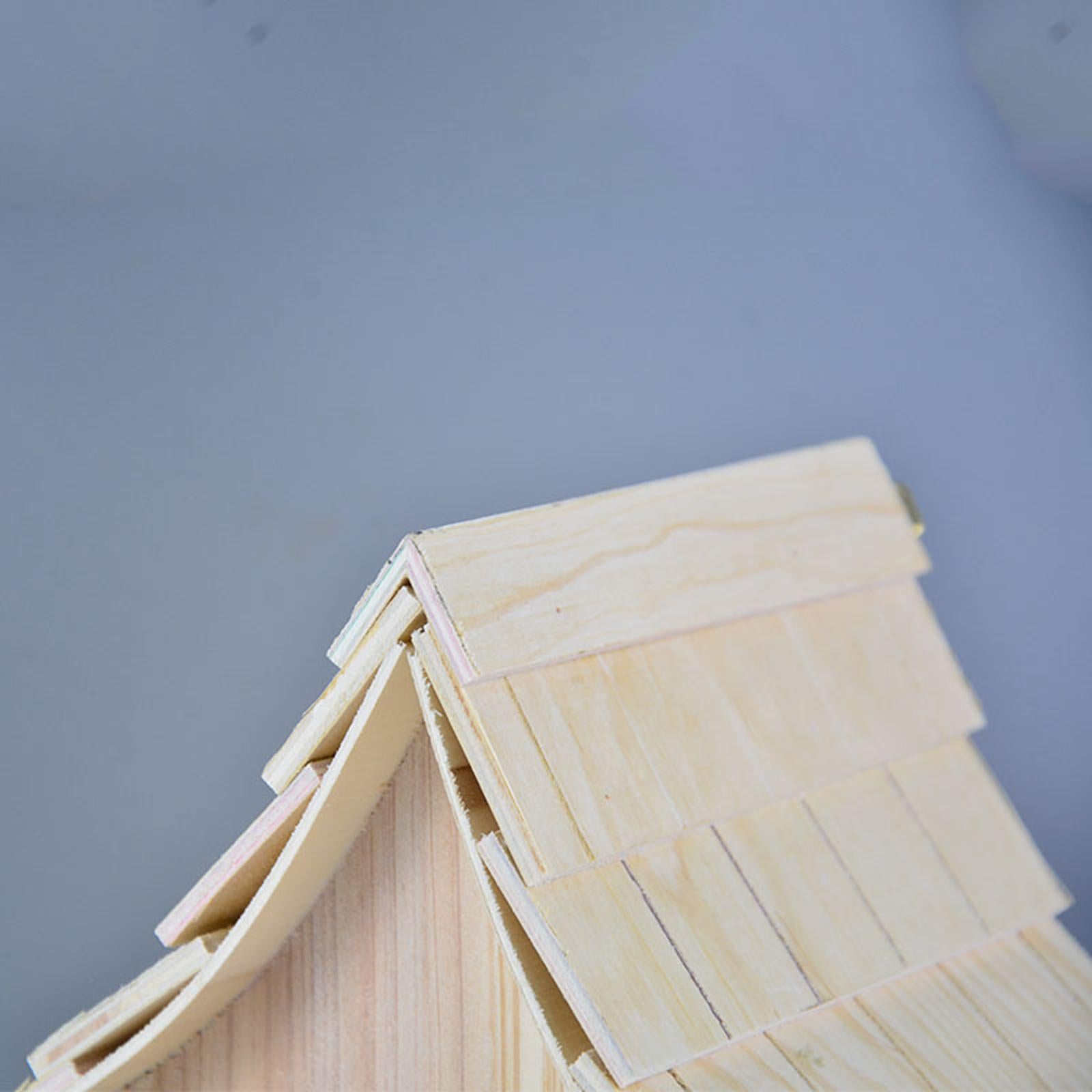 Bird House Hanging Small Wooden Stick Resting Place Feeder for Balcony