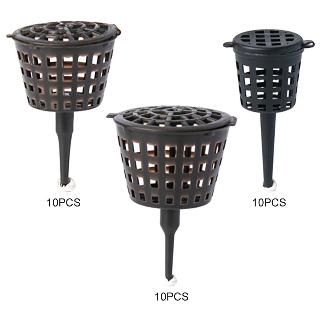 4xFertilizer Basket with Cover Pack of 10 Container Slow Release Organizer Small