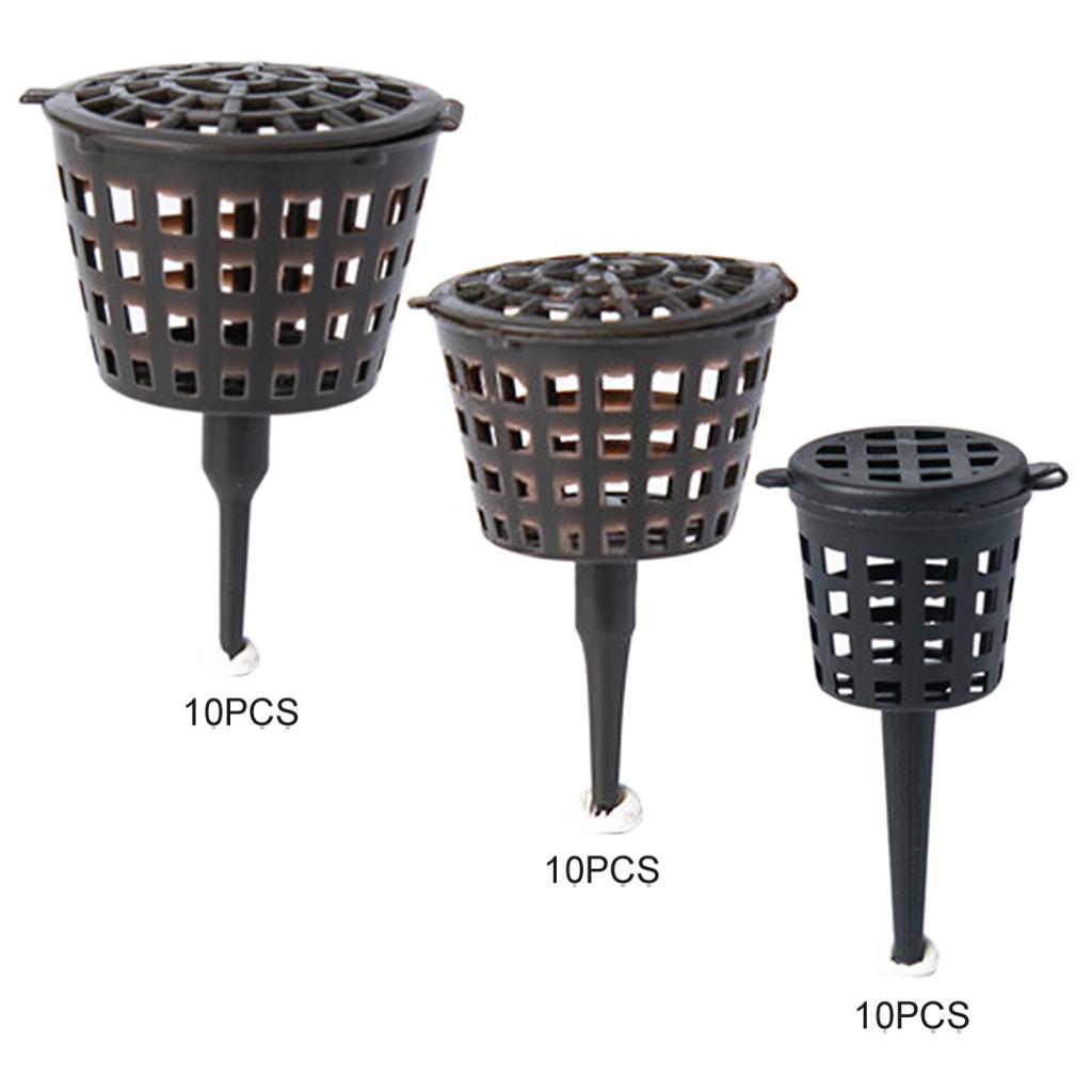 4xFertilizer Basket with Cover Pack of 10 Container Slow Release Organizer Small
