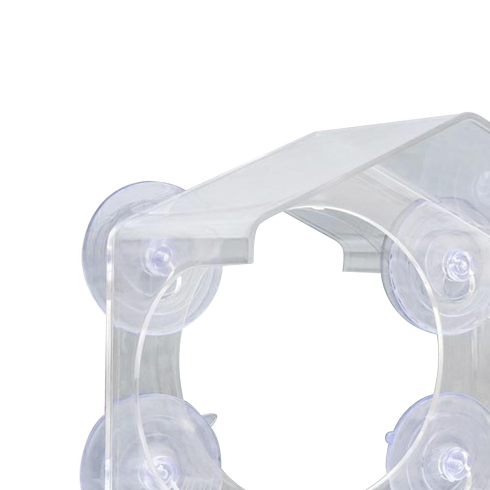Clear Birdfeeder Removable Sliding Tray with Suction Cup for Wild Birds