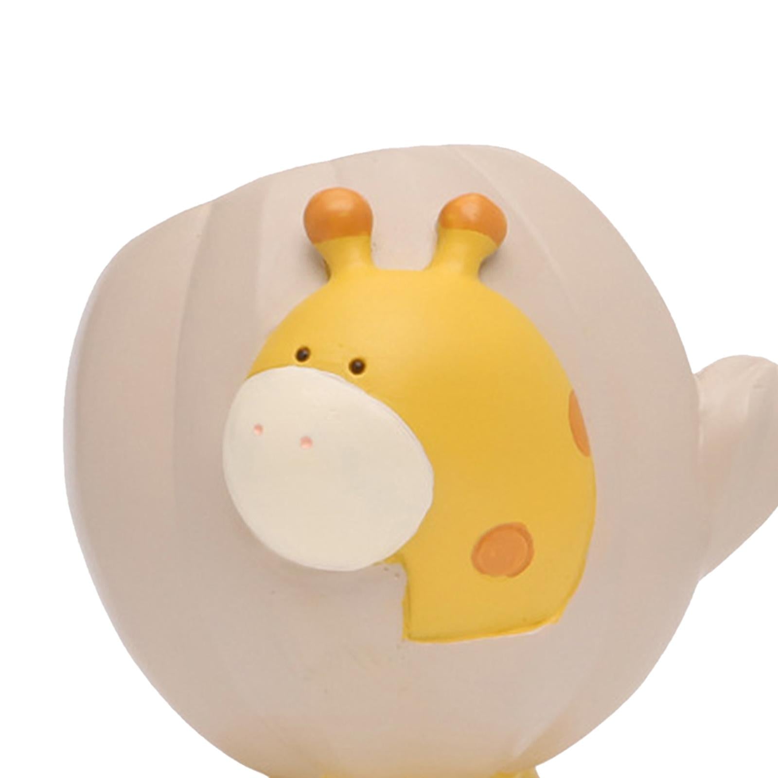 Decorative Resin Flowerpot Household Cute Home Garden Decoration for Table Giraffe