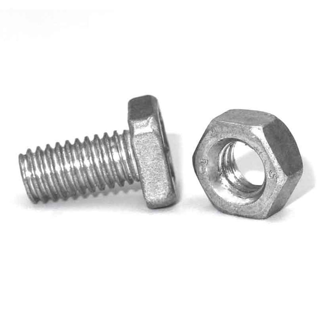 Aluminum Greenhouse Nuts and Bolts Parts Replacement Gardening Outdoor 100 set