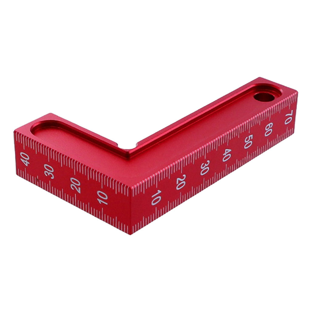 Aluminium Alloy Right Angle Ruler for Picture Frames Drawers Cupboards