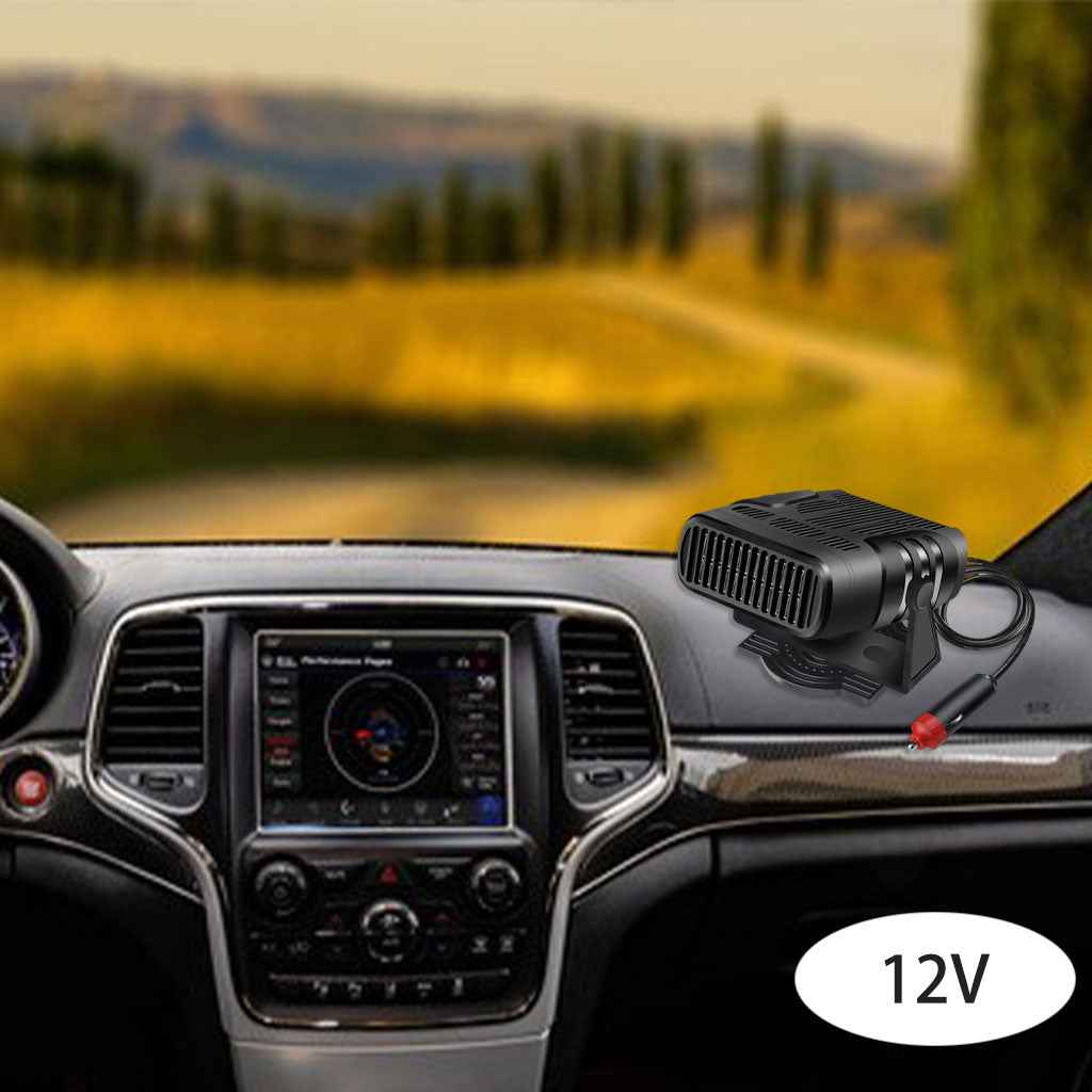 Portable Car Heater Quickly Defrost Fast Heating Electric Heater Defogging 120W